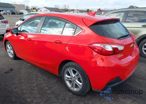 2017 Chevrolet Cruze Lt Auto from USA, damaged, VIN 3G1BE6SM4HS530790